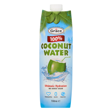 Grace 100% Coconut Water 1 L bij Jumbo