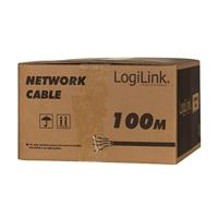 LogiLink CPV0060 Netwerkkabel CAT 7 S/FTP Oranje 100 m - thumbnail