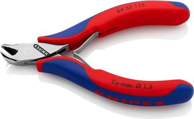 Knipex Elektronica-voorsnijtang met meer-componentengrepen 115 mm - 6452115 - thumbnail