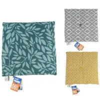 Ateliers Du Linge stoelkussen 40 x 40 cm 3 assorti | 12 stuks - thumbnail