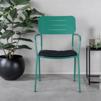 Nohr Tuinstoel 'Diona' Met armleuning, kleur Groen - thumbnail