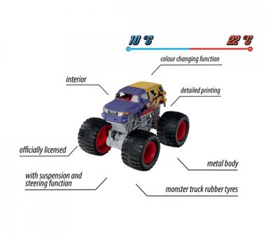 Majorette monster rockerz color changers groen/paars