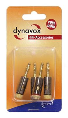 Audio Dynavox Banaanstekker set