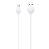awei CL-61 2 in 1 2.5A Mirco USB Charging + transmissie aluminiumlegering gevlochten datakabel lengte: 1m(White) - thumbnail