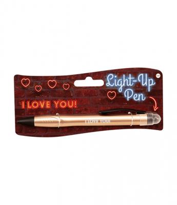 Light up pen I love you Light up pen I love you
