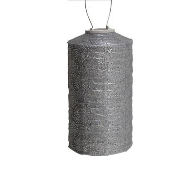 Cylinder dia. 18 cm Occult zilver lampion Lumiz - Lumiz Cylinder dia. 18 cm Occult zilver lampion Lumiz - Lumiz