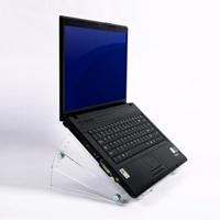 Neomounts NOTEBOOK STAND Monitorverhoging Aantal monteerbare displays: 1 Display(s) 55,9 cm (22) Zeer transparant In hoogte verstelbaar, Kantelbaar - thumbnail