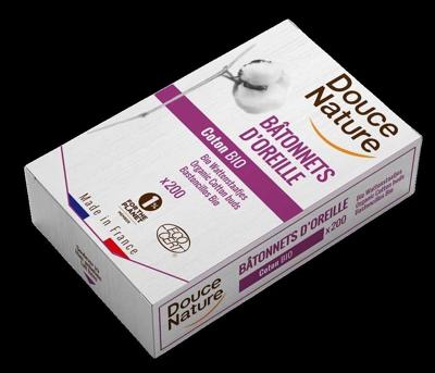 Douce Nature Wattenstaafjes bio katoen 200 Stuks Douce Nature Wattenstaafjes bio katoen 200 Stuks