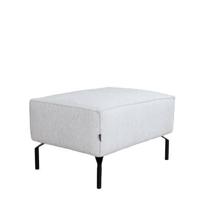 Bronx71 Hocker Kansas ribstof off white - thumbnail