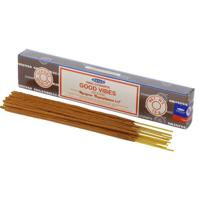 01355 Goede Vibraties - Satya Nag Champa Wierook Stokjes - thumbnail