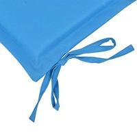 Tuinbankkussen 150x50x3 cm blauw - thumbnail