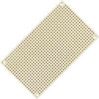 TRU COMPONENTS Printplaat Zonder Cu-laag Hardpapier (l x b) 100 mm x 60 mm 35 µm Rastermaat 2.54 mm Inhoud 4 stuk(s) - thumbnail