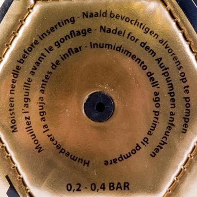 SportX mini voetbal gold metallic 2ass 160-180gr. SportX mini voetbal gold metallic 2ass 160-180gr.