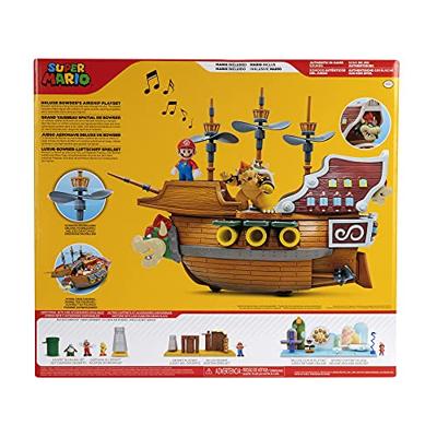 Super Mario Deluxe Playset - Bowser's Airship