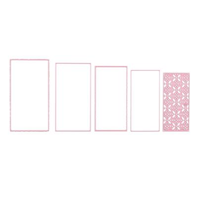 Nellie's Choice • multi frame dies sterren rechthoek 5st.