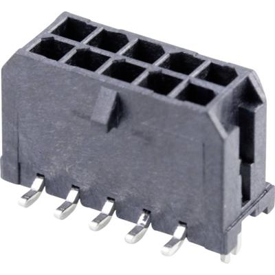 Molex 430451015 Male header, inbouw (standaard) Totaal aantal polen: 10 Rastermaat: 3 mm Inhoud: 1 stuk(s) Tape on Full reel Molex 430451015 Male header, inbouw (standaard) Totaal aantal polen: 10 Rastermaat: 3 mm Inhoud: 1 stuk(s) Tape on Full reel