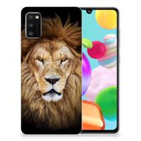 Samsung Galaxy A41 TPU Hoesje Leeuw - thumbnail