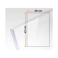 Plaat Compossar Transparant 3 mm Methacrylaat 29 x 43 cm - thumbnail