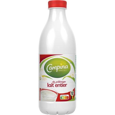 Campina volle melk, 1 liter, pak van 6 stuks Campina volle melk, 1 liter, pak van 6 stuks