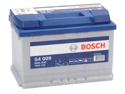 Bosch auto accu S4009 - 74Ah - 680A - voor voertuigen zonder start-stopsysteem S4009