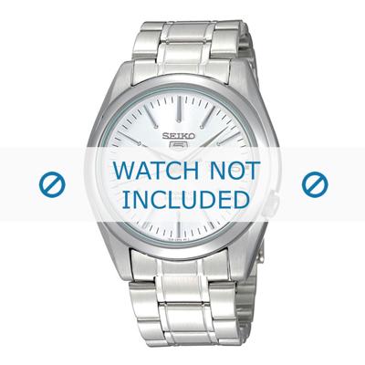 Horlogeband Seiko 7S26-01V0 / SNKL41K1 / SNKL43K1 / SNKL45K1 / M0KJ211J0 Roestvrij staal (RVS) Staal 18mm
