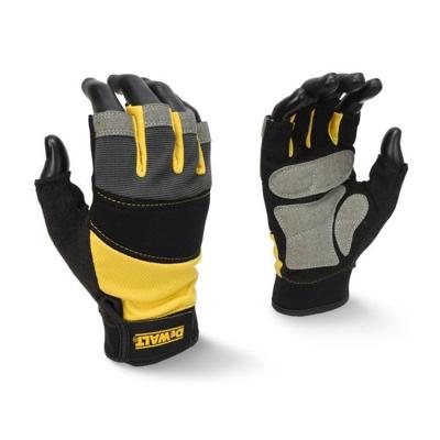 DeWalt DPG213 Zwarte Handschoen | Halve Vingers | Maat L - DPG213LEU DeWalt DPG213 Zwarte Handschoen | Halve Vingers | Maat L - DPG213LEU