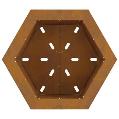 Vuurkorf Bruin 48 x 48 x 51 cm Cortenstaal