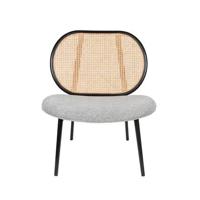 Zuiver Spike fauteuil Grijs - thumbnail
