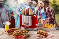 Ariete party time hotdogmaker 0206/00 hot dog maker (rood/wit) - thumbnail