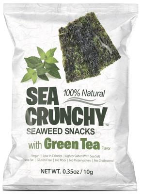 Sea Crunchy Zeewiersnacks Groene Thee Sea Crunchy Zeewiersnacks Groene Thee