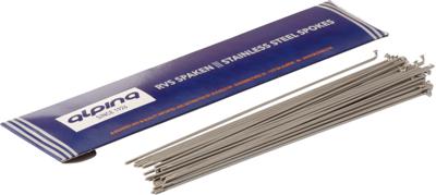 Alpina spaken 14g (2,00mm) 280mm rvs (p36)
