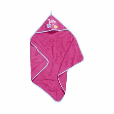 Playshoes badcape Flamingo Roze-100 x 100 cm