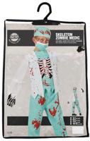 Dokter Griezel Kostuum Skelet Kind - thumbnail