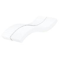 Schuimmatras hardheid H2 H3 90x220 cm wit - thumbnail