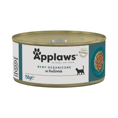 APPLAWS Ocean fish in broth - nat kattenvoer - 156g
