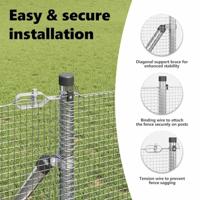 VidaXL Afrasteringspaal zilver 25 x 0,4 m (12 x 12 mm gaas) staal - thumbnail