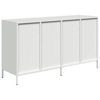 Dressoir 135x39x73,5 cm koudgewalst staal wit - thumbnail