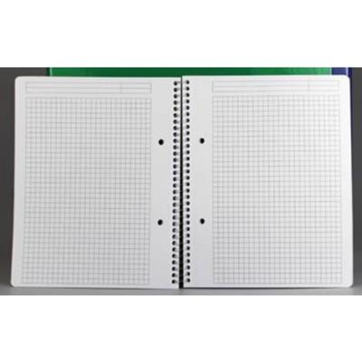 Gallery Traditional spiraalschrift ft A4, geruit 5 mm, geassorteerde kleuren, 160 bladzijden Gallery Traditional spiraalschrift ft A4, geruit 5 mm, geassorteerde kleuren, 160 bladzijden