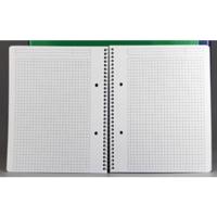 Gallery Traditional spiraalschrift ft A4, geruit 5 mm, geassorteerde kleuren, 160 bladzijden - thumbnail