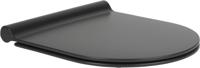 Ben Segno/Sito Ultra Compact SLIM toiletbril met softclose 35x42x5cm mat zwart - thumbnail