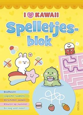 Deltas I love Kawaii Spelletjesblok
