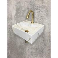 Fonteinset Wiesbaden Leto 33.5x29x11.5 cm Carrara - thumbnail