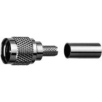 Telegärtner 100024358 100024358 Mini-UHF-connector Stekker, recht 50 Ω 1 stuk(s) - thumbnail