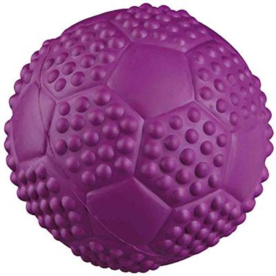 TRIXIE NATUURRUBBER SPORTBAL DIVERSE ASSORTI 5,5X5,5X5,5 CM 4 ST