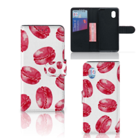 Alcatel 1B (2020) Book Cover Pink Macarons - thumbnail