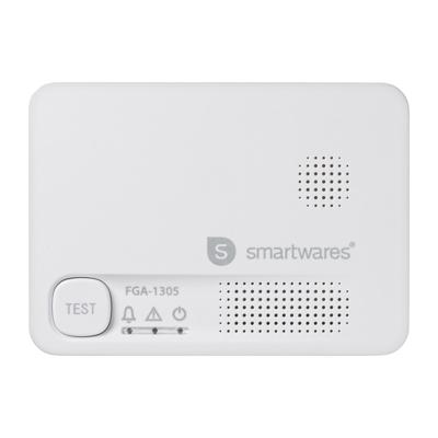 Smartwares FGA-13051 Koolmonoxidemelder Incl. batterij (5 jaar) werkt op batterijen Detectie van Koolmonoxide