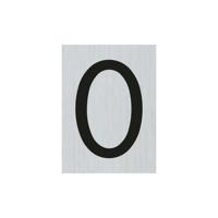 Deco route alu picto cijfer 0 60x44 mm Pickup - Pickup - thumbnail