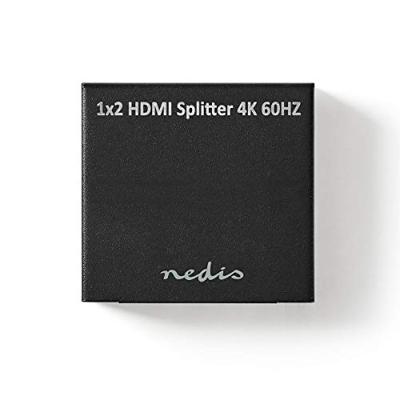 HDMI-Splitter | 2-Poorts - 1x HDMI-Ingang | 2x HDMI-Uitgang | 4K2K@60FPS / HDCP2.2 HDMI-Splitter | 2-Poorts - 1x HDMI-Ingang | 2x HDMI-Uitgang | 4K2K@60FPS / HDCP2.2
