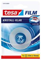 tesa 57767-00001-01 tesafilm Kristalhelder Transparant (l x b) 33 m x 15 mm 1 stuk(s) - thumbnail