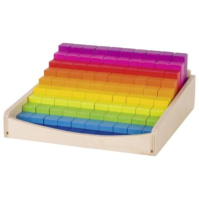 Goki rekenstaafjes, 100dlg. Goki rekenstaafjes, 100dlg.